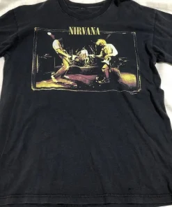 1996 Muddy Banks of the Wishkah Shirt, Vintage Nirvana T-Shirt