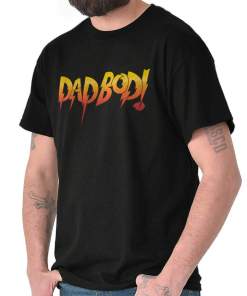 Dad Bod Joke Rowdy Wrestling Father Day Gift Mens Casual Crewneck T Shirts Tees (3)