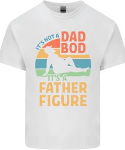 Fathers Day Dad Bod Its a Father Figure Mens Cotton T-Shirt Tee Top