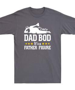 It's Not A Dad Bod It's A Father Figure Funny Fathers Day Gift Men's T Shirt Tee (1)