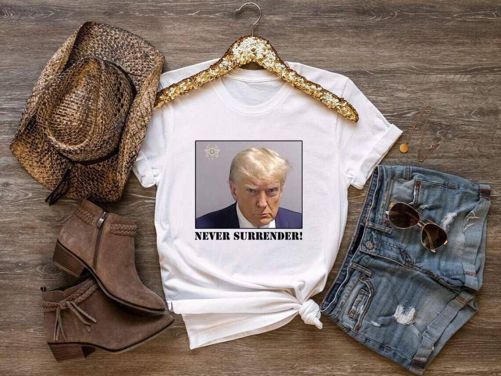 Trump Never Surrender Shirt, Donald Trump shirt, President shirt, 2024 shirt