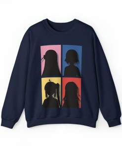 Bocchi the Rock v3 Sweatshirt Top Design Unisex Ladies Mens Tee Retro Fashion Vintage Shirt