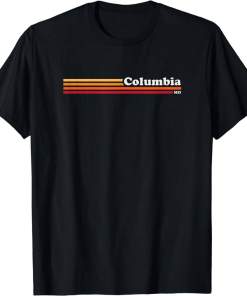 Vintage 1980s Graphic Style Columbia Missouri Shirt