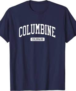 Columbine Colorado CO Vintage Athletic Sports Design Shirt