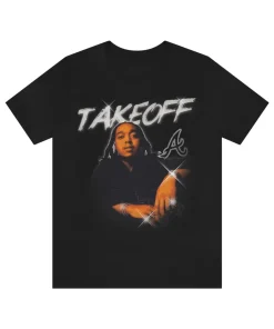 Custom Takeoff T-shirt, Migos Graphic Tee, Music Fan, Fanmade