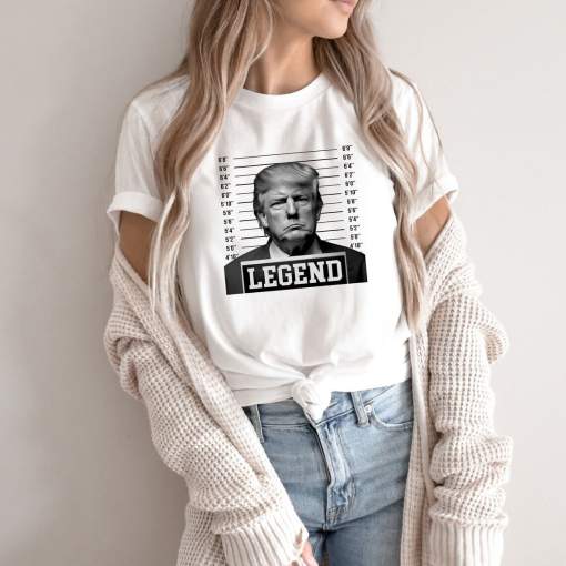 Donald Trump Mugshot Legend Shirt,Free Trump Shirt,President Trump Tshirt