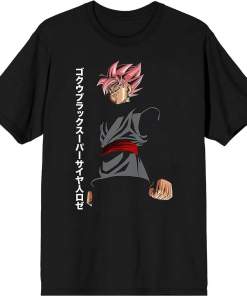 Dragon Ball Z Super Goku Character Men’s Black Shirt