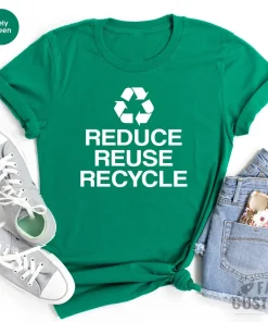 environment t shirt recycling t shirt earth days tshirt vegan shirt (2)