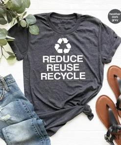 environment t shirt recycling t shirt earth days tshirt vegan shirt (4)