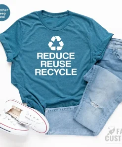 environment t shirt recycling t shirt earth days tshirt vegan shirt (5)