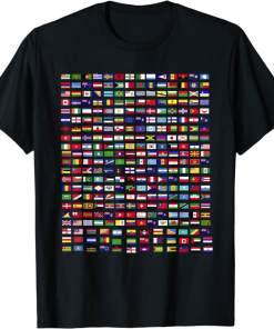 Flags of the Countries of the World 287 Flag International Shirt