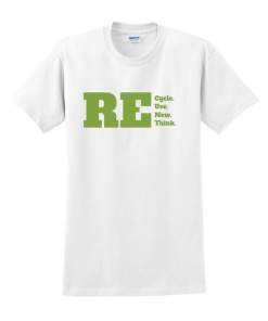 funny recycle shirt re cycle use new think unisex ultra cotton t shirt (1)