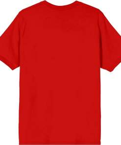 Gloomy Bear Black & White Art Crew Neck Short Sleeve Red Women’s Shirt