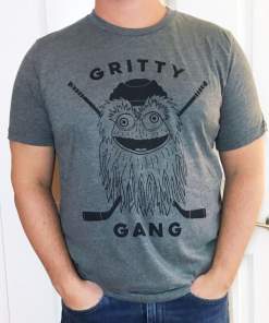 Gritty gang adult tshirt, Philly hockey fan tshirt