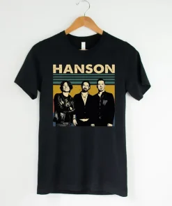 Hanson Retro Vintage Unisex T-Shirt, Hanson Music Shirt, Gift Shirt For You And Your Friends