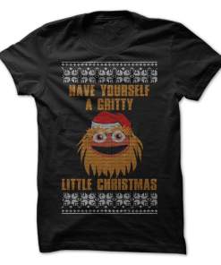 Have Yourself a Gritty Little Christmas T-Shirt Design – For the Philly Flyer Christmas Party Season