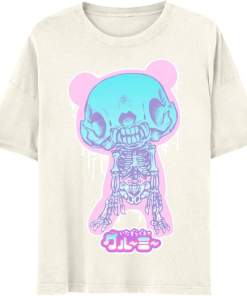 Isaac Morris Limited Gloomy Bear Gloomy Bones Men’s and Women’s Short Sleeve Shirt