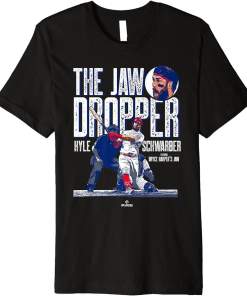 Jaw Dropper Kyle Schwarber Philadelphia MLBPA Premium Shirt