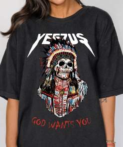 Kanye West Merch Kanye West Yeezus God Wants You T-shirt Yeezus T-shirt