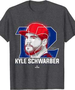 Kyle Schwarber Silhouette Schwarbs Philadelphia MLBPA Shirt