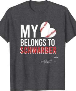 My Heart Belongs To Kyle Schwarber Shirt