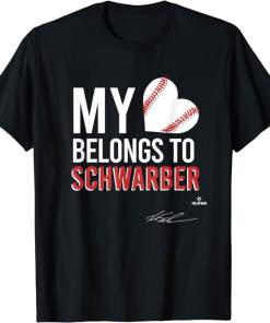 My Heart Belongs To Kyle Schwarber Shirt