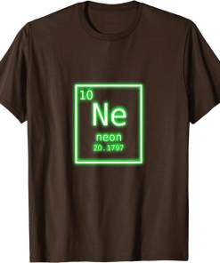 neon element green periodic table chemistry nerd costume shirt (3)