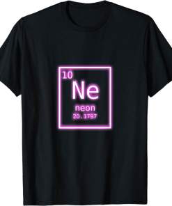 neon element purple periodic table chemistry nerd science shirt (2)