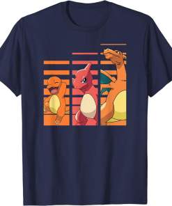 Pokémon – Charmander Evolutions T-Shirt