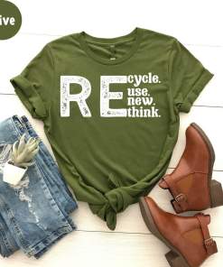 recycle reuse renew rethink t shirt crisis environmental activism
