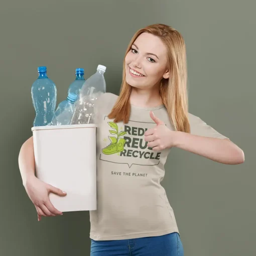 Reduce Reuse Recycle – Organic Cotton – Recycling Shirt