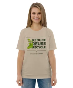 reduce reuse recycle organic cotton recycling shirt (5)