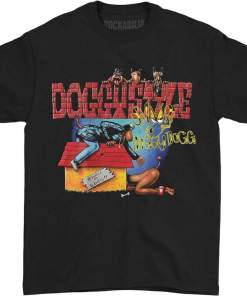 SNOOP DOGG Men’s Snoop Doggy Style Cover T-Shirt Black