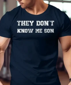triathlete they dont know me son shirt navy seal workout shirt
