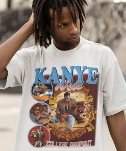 Vintage 90s Bootleg Style Kanye West T-Shirt | Kanye West Shirt
