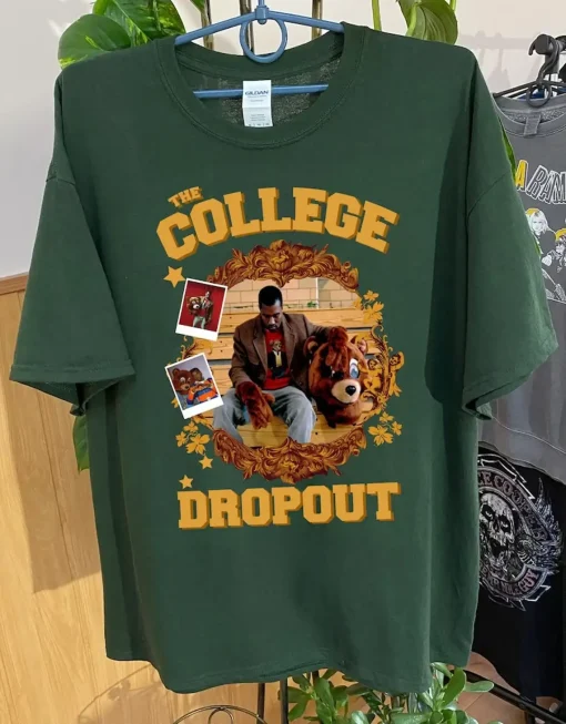 Vintage Kanye West College Dropout Tee, Kanye West Merch Shirt