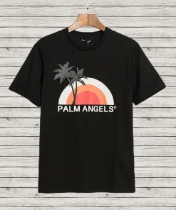 Vintage Palm Angels T-Shirt, Fashion Brand Palm Angels Shirt