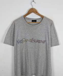 Vintage Yves Saint Laurent YSL Pour Homme Spellout shirt